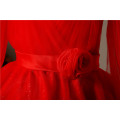 2018 NOUVELLES robes de soirée de NOËL dansant vêtements XMAS pour la fête bébé filles robe de noël rouge enfants de la nouvelle année